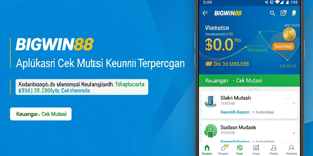Tampilan fitur Cek Mutasi BIGWIN88 yang memudahkan pengguna.