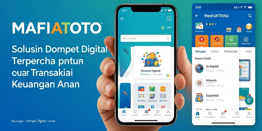 Antarmuka MAFIATOTO yang modern dan mudah digunakan untuk Dompet Digital.